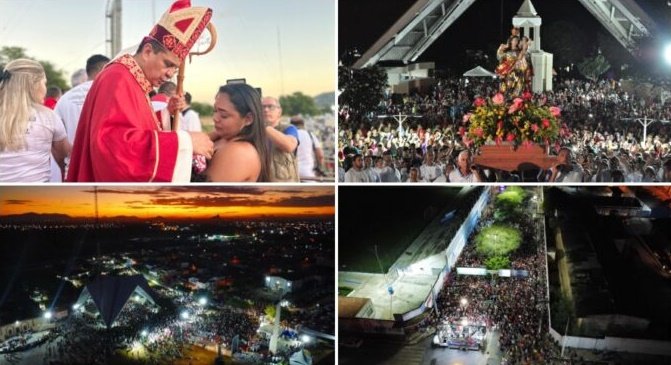 Celebrando 30 anos e abrindo Ano da Juventude, Festa de Pentecostes reúne cerca de 40 mil pessoas em Patos