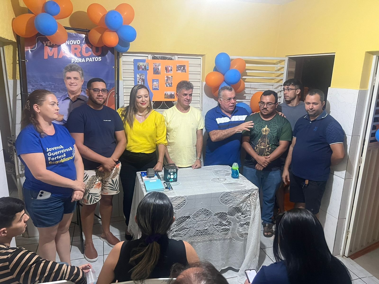 Vereador Marco César participa de reunião com apoiadores nos bairros Jatobá e Mutirão durante fim de semana