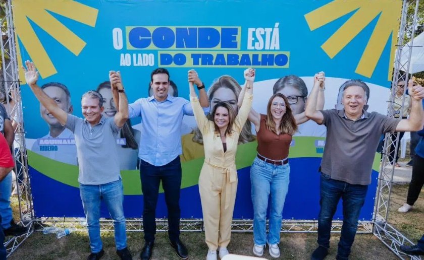 Apoio de Karla Pimentel, prefeita de Conde, fortalece projeto de Nabor Wanderley ao Senado no Litoral Sul