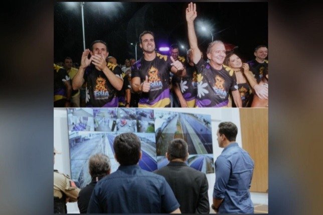 Lucas Ribeiro acompanha monitoramento das forças de segurança e participa da abertura do carnaval de Patos