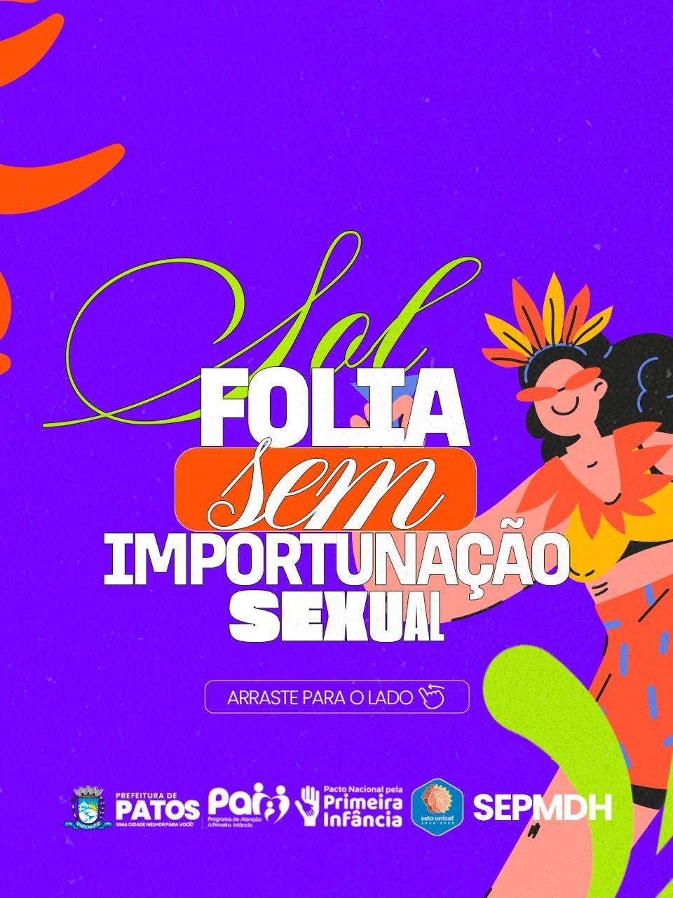Sol Folia ocorreu sem registro de importunação sexual ou de violência contra a mulher