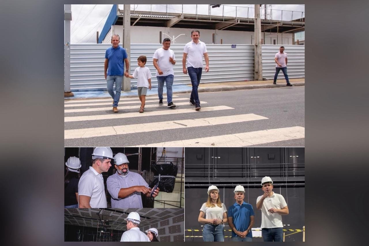 Hugo Motta cumpre agenda em Patos, anuncia inauguração do Teatro Ernani Sátyro e fala da articulação por eixo do São Francisco