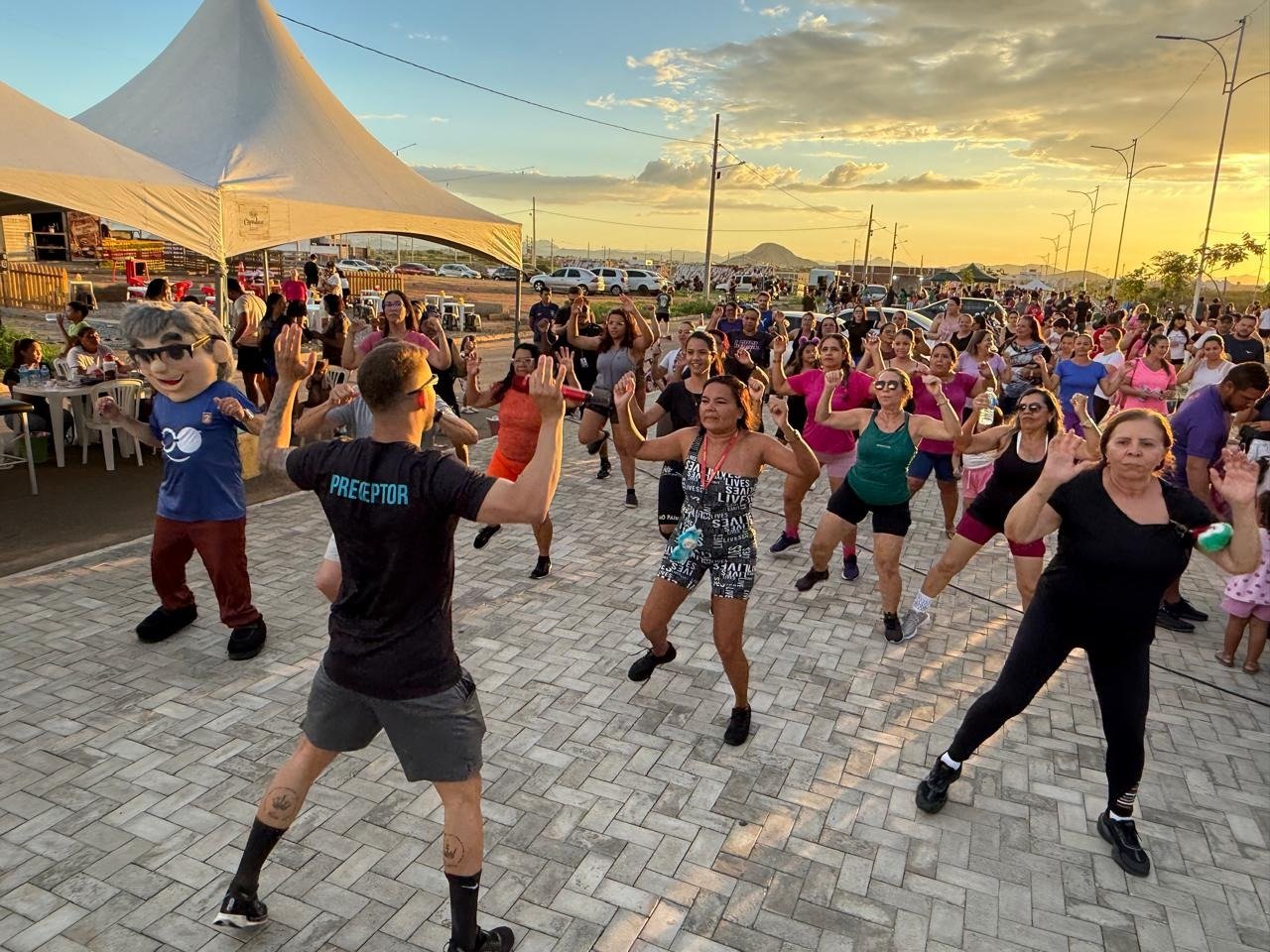 Juventude e Esporte na Alça reúne famílias e incentiva saúde e bem-estar em Patos