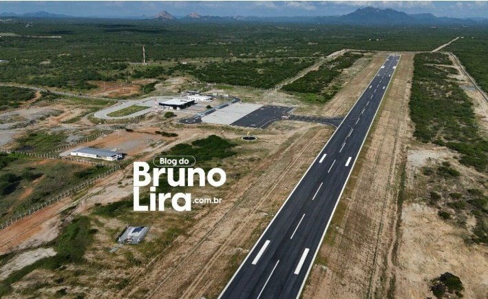 Com investimento de R$ 55,5 milhões Aeroporto Regional de Patos será entregue totalmente nos próximos dias