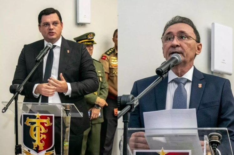 TCE-PB empossa em sessão solene do Pleno os novos conselheiros Deusdete Queiroga Filho e Taciano Diniz
