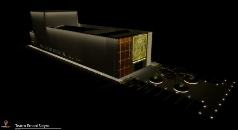 Teatro Municipal Ernani Sátyro, em Patos será inaugurado nesta quinta-feira (26)