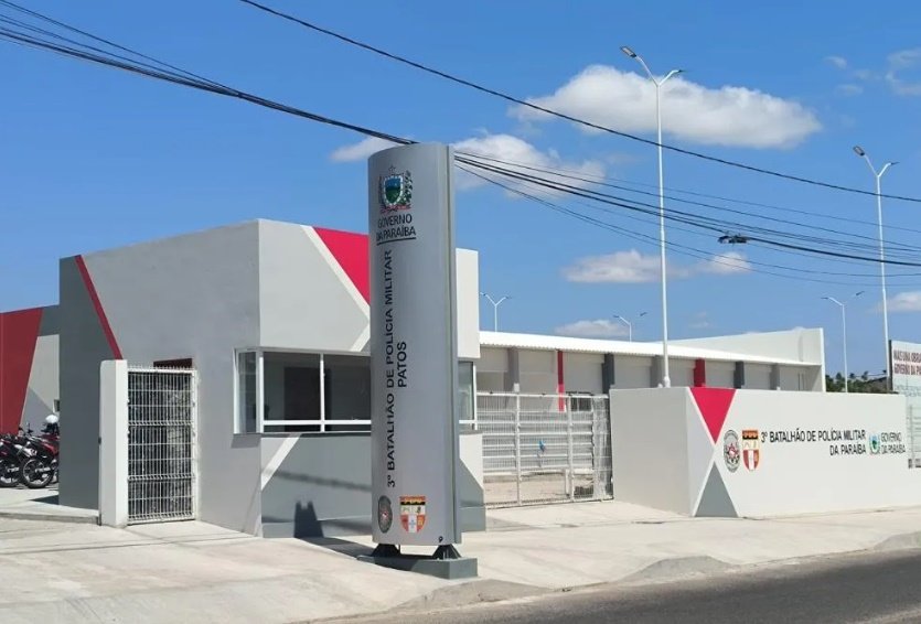 3º BPM em Patos será reinaugurado na próxima quinta-feira (26) e Polícia Militar convida população para solenidade