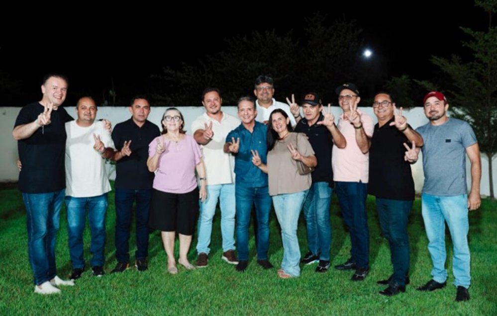 Apoio unânime: prefeito e os 9 vereadores de São Mamede, fortalecem pré-candidatura de Nabor ao Senado