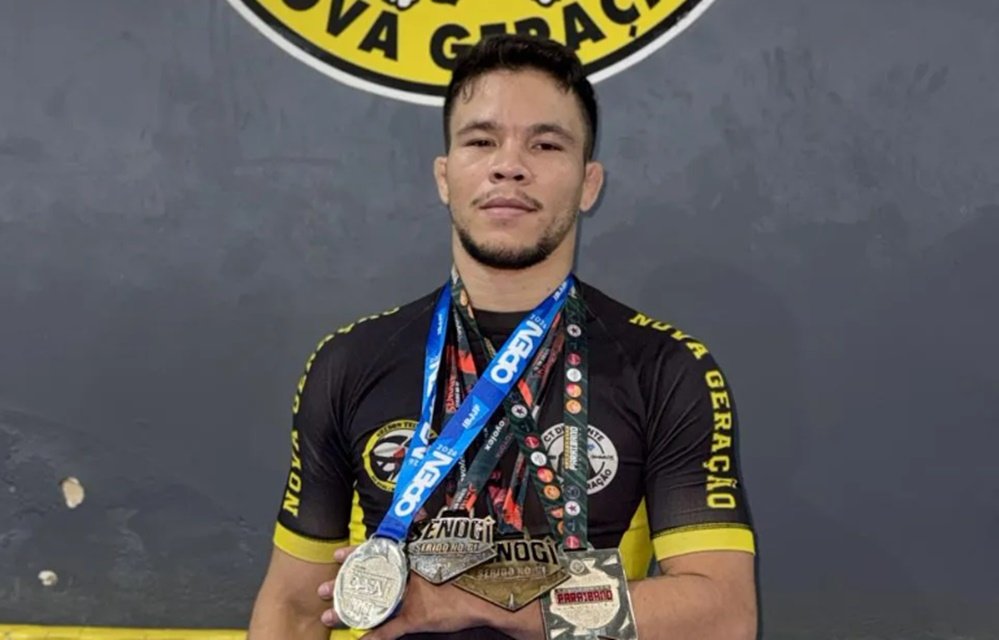 Atleta patoense Pablo de Souza Silva se prepara para disputar o Campeonato Brasileiro de Jiu-Jitsu em São Paulo