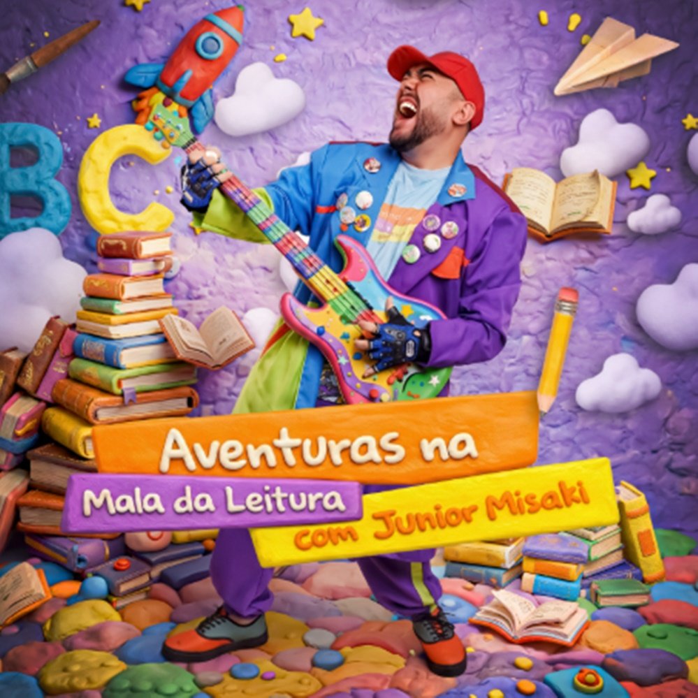 Junior Misaki lança album de música infantil sobre afeto, literatura e identidade nordestina