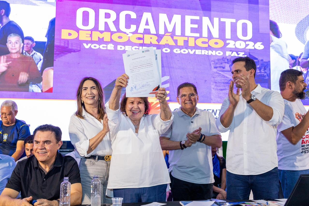 Francisca Motta celebra licitação para requalificação da Serra de Teixeira durante plenária do Orçamento Democrático em Patos