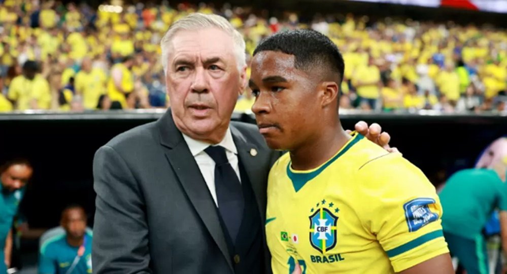 Endrick vê Ancelotti como ‘iluminado’: ‘Ele pensa, as coisas acontecem’