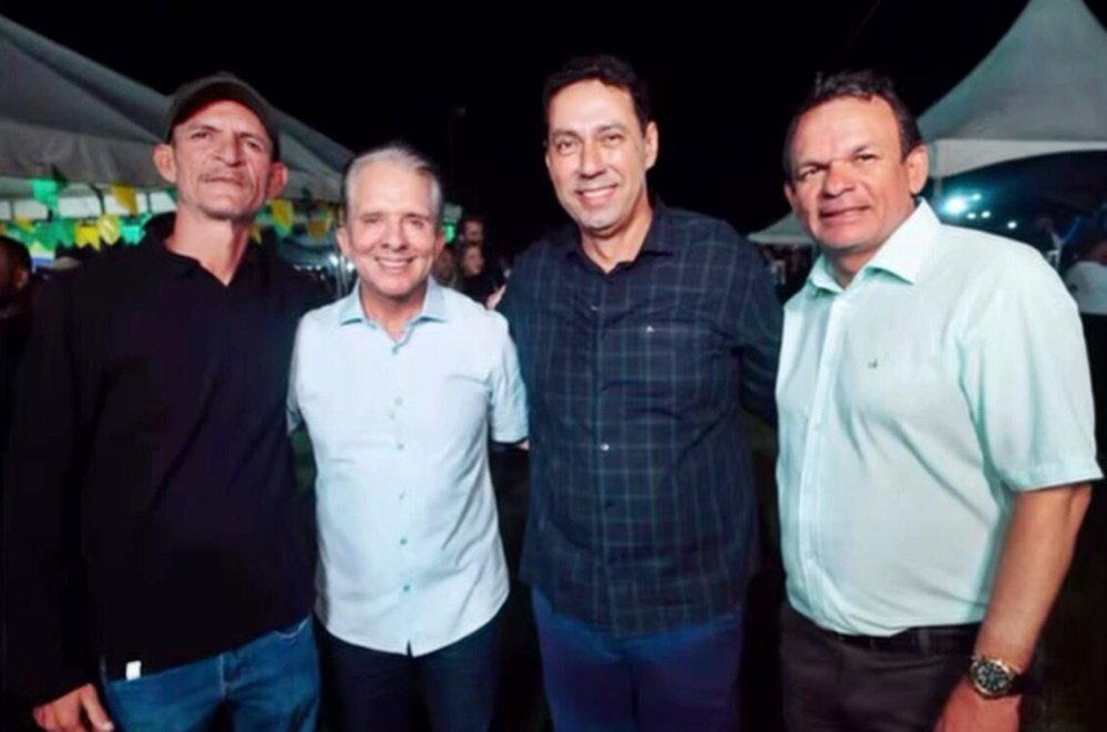 Léo Bandeira, prefeito de Lucena oficializa apoio a Nabor Wanderley para o senado durante festa junina