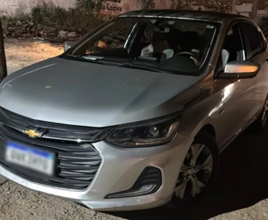 PM recupera carro de motorista de aplicativo roubado na madrugada desta quinta-feira (09) em Patos