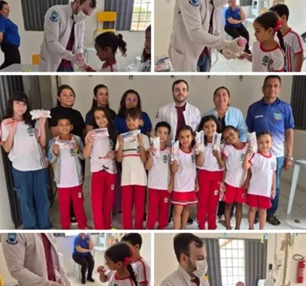 Sec. de Saúde de Cacimba de Areia realiza ações do PSE em escola da rede municipal