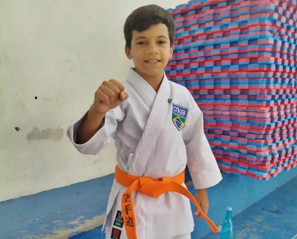 Jovem atleta de Patos, Luccas Martins disputa a 4ª Copa do Sertão de Karatê em Bom Jesus