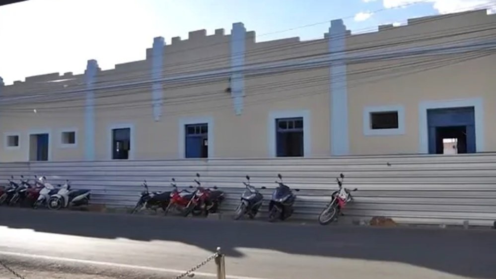 Antiga estação ferroviária de Patos passa por restauração e vai abrigar museu tecnológico e cafeteria-escola